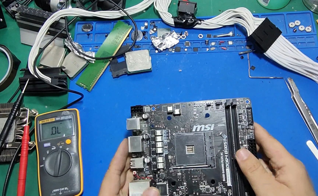 滦南华硕电脑主板维修